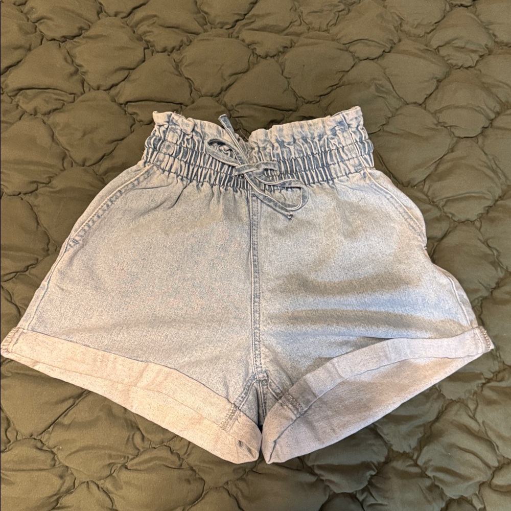 Forever 21 Light Blue Denim Shorts